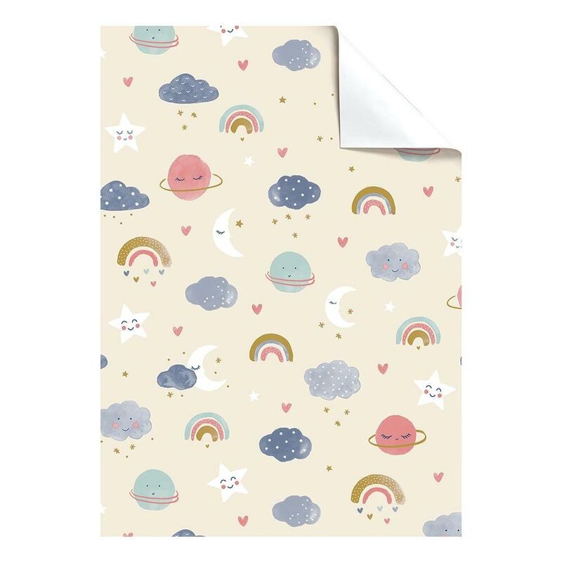 Hiroko Beige Sheet Wrap 50 x 70cm image number 0