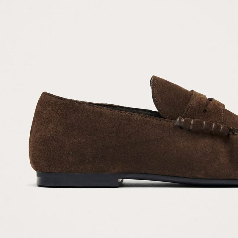 Alohas Aven Suede Loafers image number 2