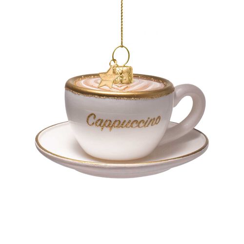 Vondels Ornament Glass Cappuccino 5cm
