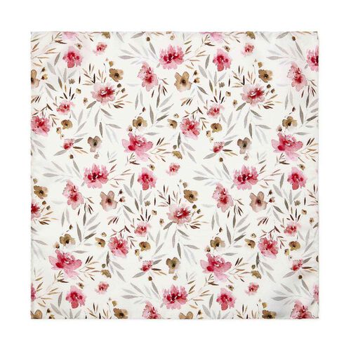 Cambridge Painted Floral Pocket Square