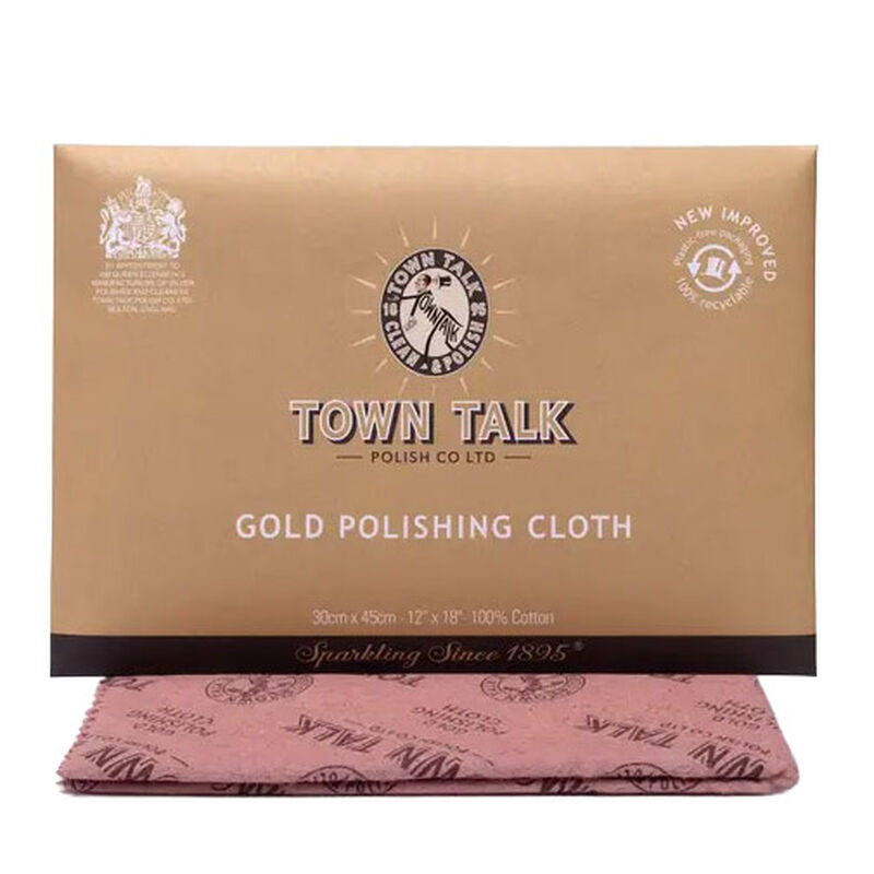 Town Talk Gold Polishing Cloth - Large image number 0