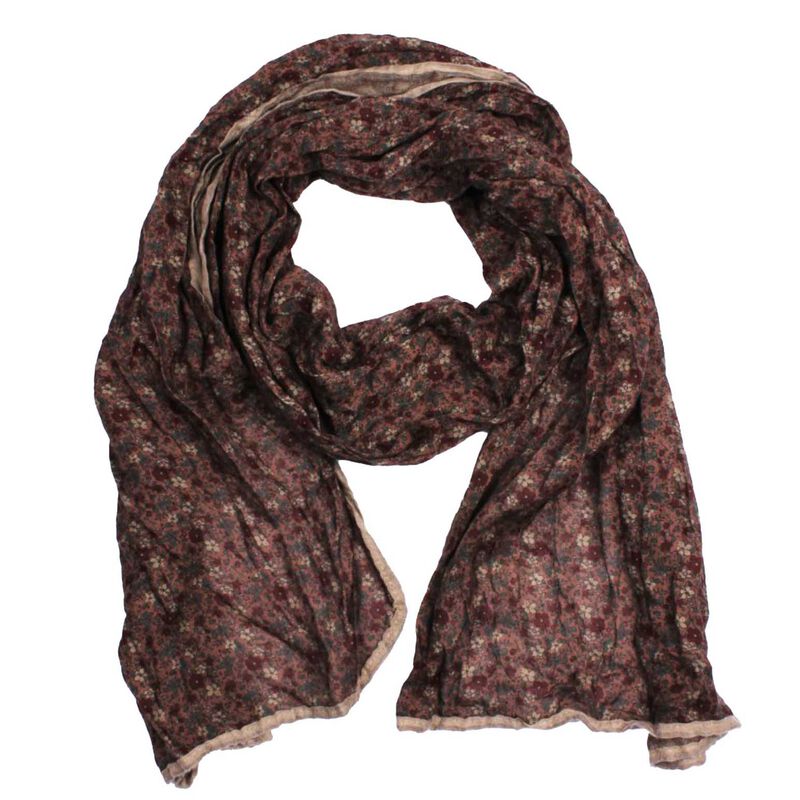 Alice & Lily Jasmine Print Crushed Scarf image number 2