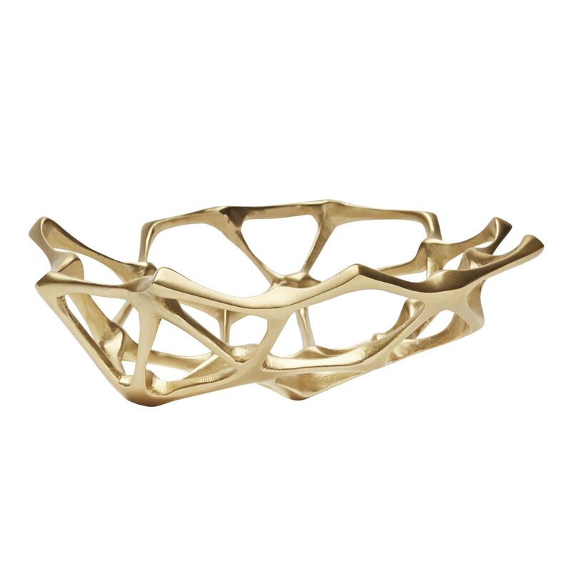Tom Dixon Bone Bowl Small Brass image number 0