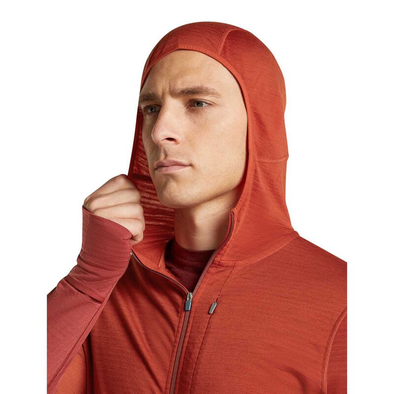 Icebreaker M Merino 200 RealFleece Descender LS Zip Hoodie image number 2