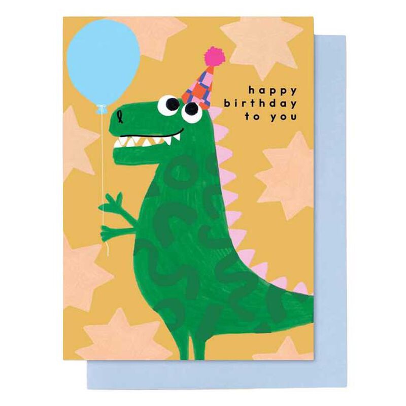 Happy Dino Birthday Card image number 0