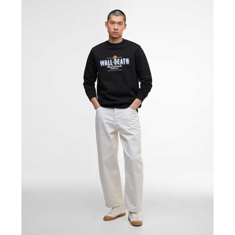 Barbour International Wall Crew Sweatshirt image number 3