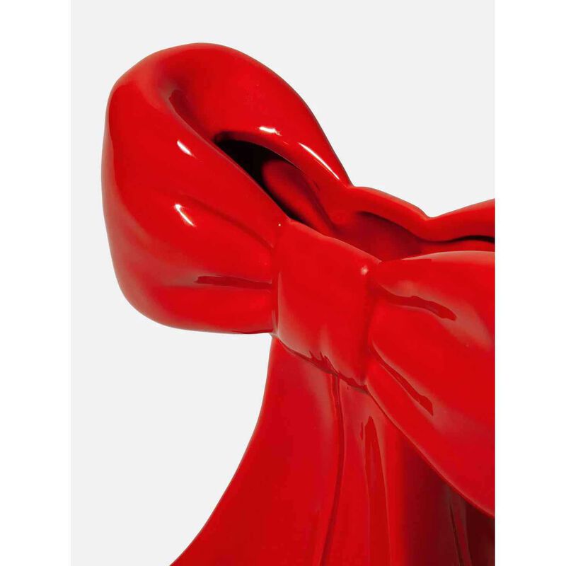 DOIY Bow Vase Red image number 2