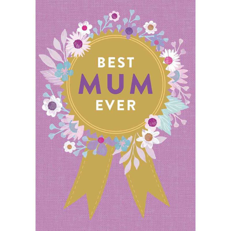 Image Gallery Mum Medal Best Mum Ever Mother's Day Card image number 0
