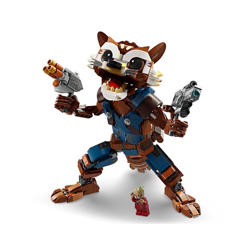 LEGO® Marvel Rocket & Baby Groot image number 1