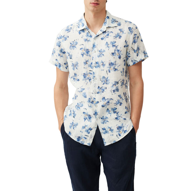 Rodd & Gunn Portland Island Ss Sports Fit Shirt image number 0