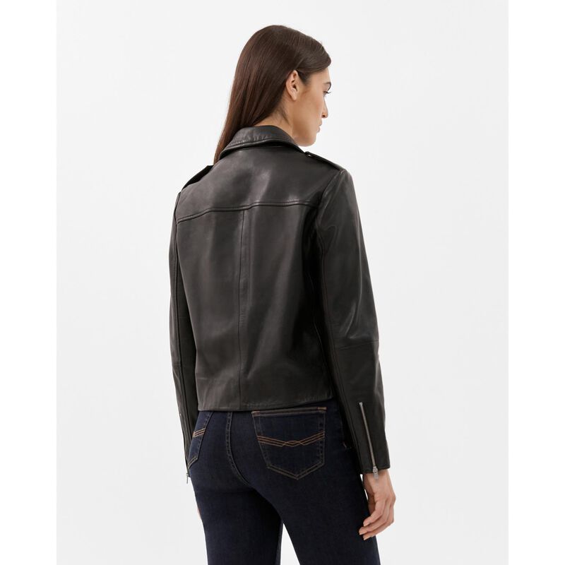 JAG Leather Biker Jacket image number 1