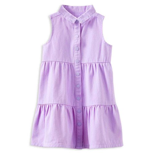 Milky Twill Dress 2-7Y