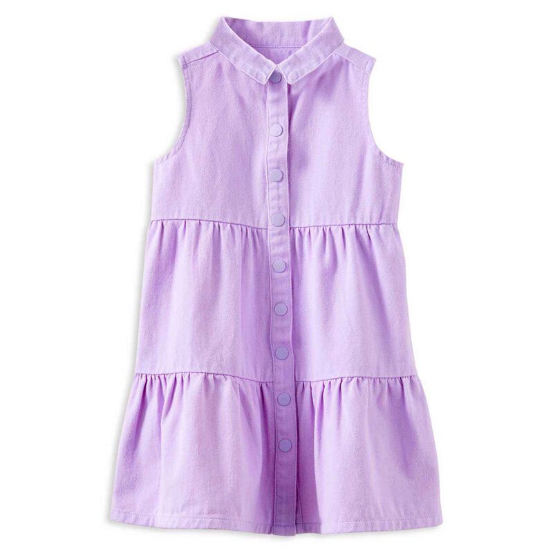 Milky Twill Dress 2-7Y image number 0