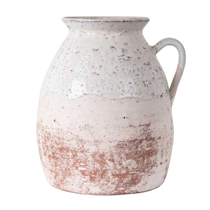 French Country Pebbles Terracotta Jug image number 0