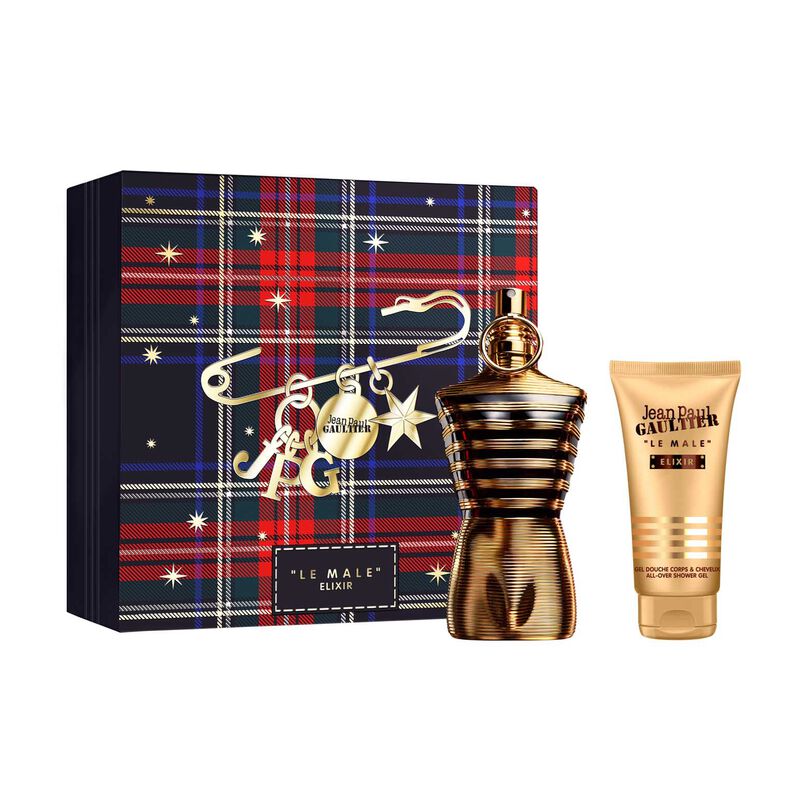 Jean Paul Gaultier Le Male Elixir Xmas Gift Set (125ml Fragrance & 75ml SG) image number 0