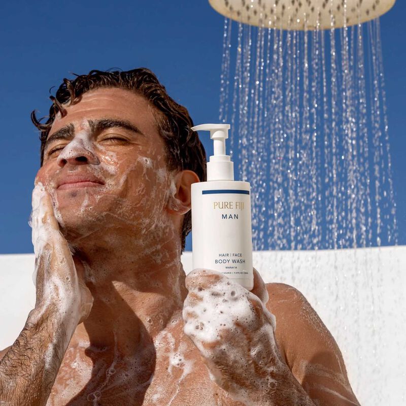 Pure Fiji MAN Hair Face & Body Wash - Mana'ia 280ml image number 2