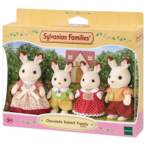Sylvanian Families Chocolate Rabbit Family