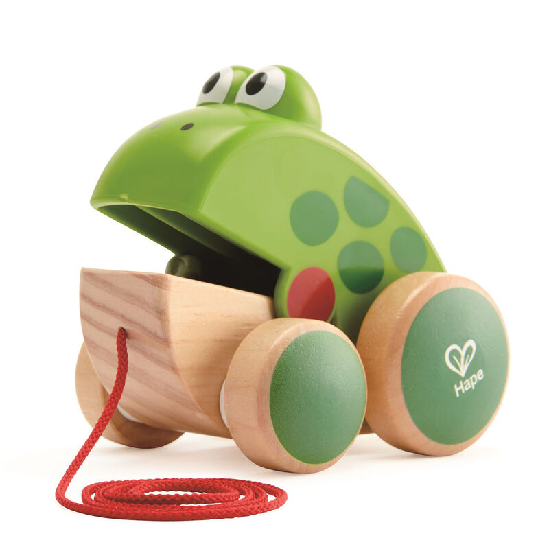 Hape Frog Pull Along image number 0