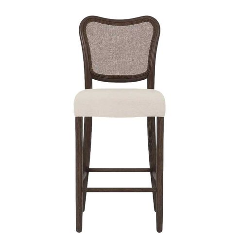 French Country Emelia Bar Stool Ebony
