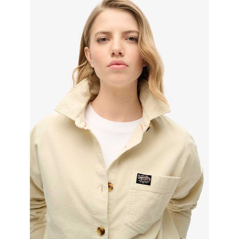 Superdry Chunky Cord Overshirt image number 2