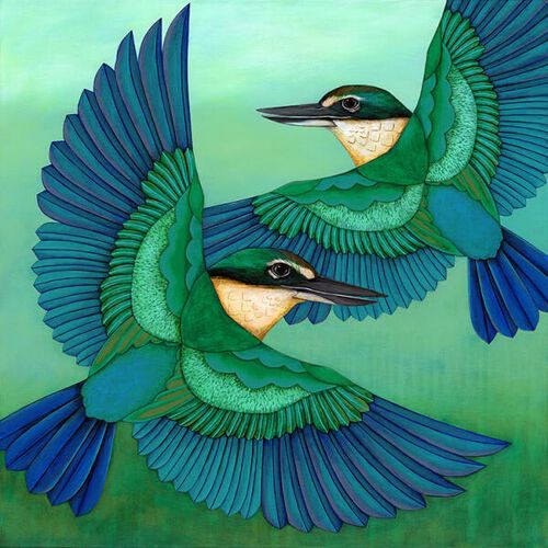 Kathryn Furniss Sacred 30x30cm Box Framed Print