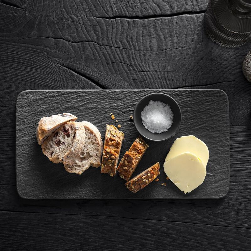 Villeroy & Boch Manufacture Rock Rectangular Serving Plate image number 1