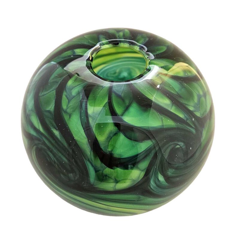 Venus Hot Glass Bush Round Bowl - Small 120mm Diameter image number 0
