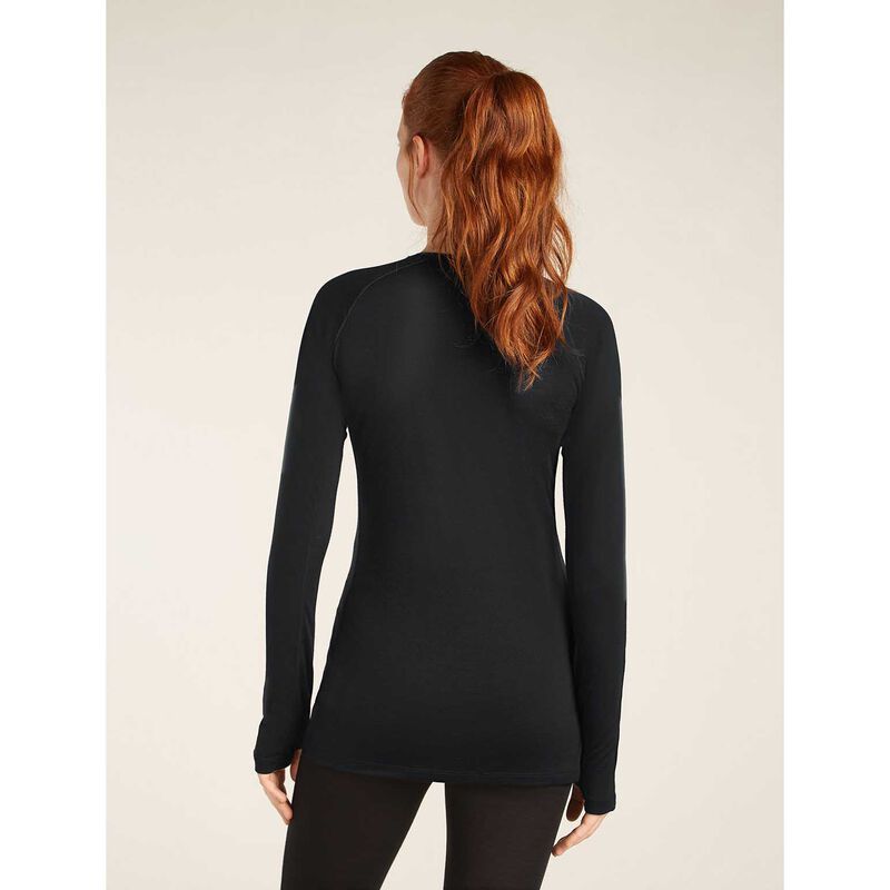 Icebreaker W Merino Blend 125 ZoneKnit LS Crewe image number 1