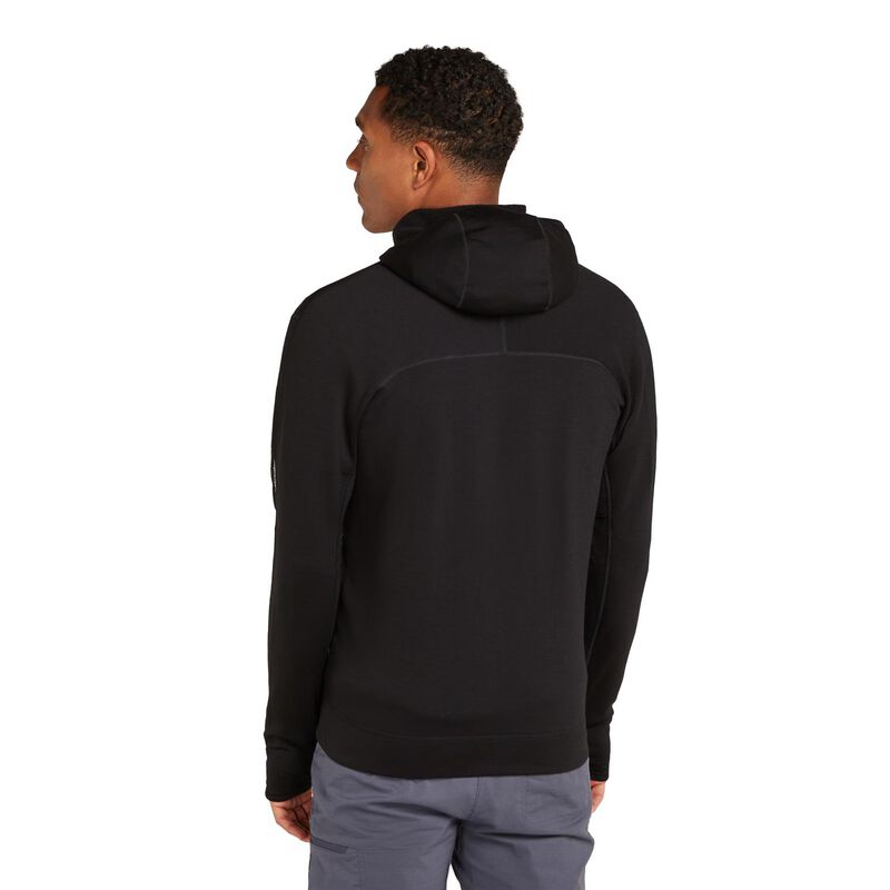 Icebreaker M Merino 360 RealFleece Elemental LS Zip Hood image number 1