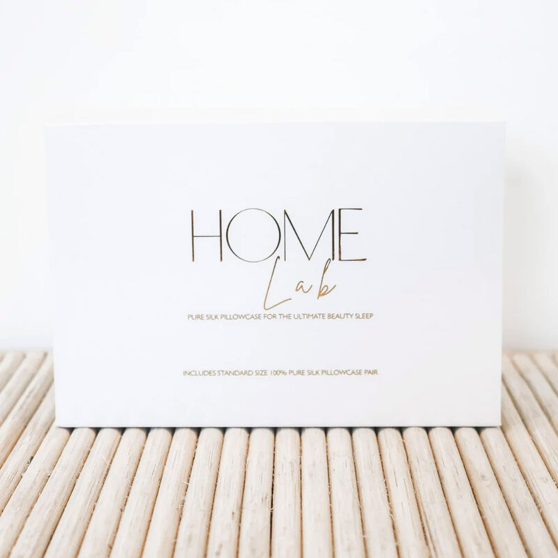 Home Lab 100% Pure Silk Pillowcase Pair image number 3