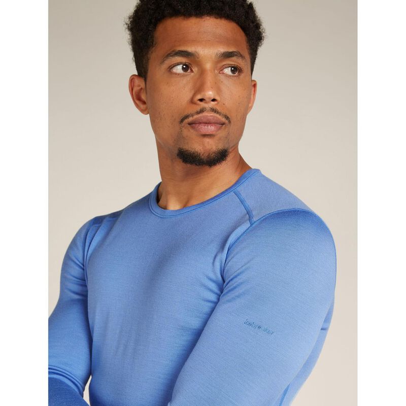 Icebreaker Mens Merino 260 Tech Long Sleeve Crew Neck Thermal Top image number 2
