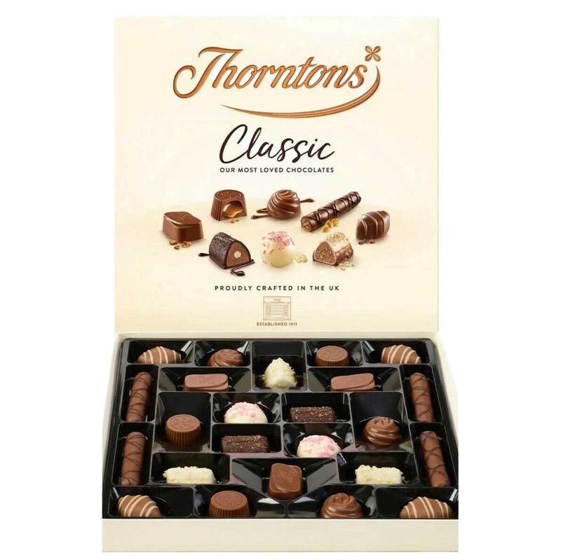 Thorntons Classic Chocolate Box 262g image number 1