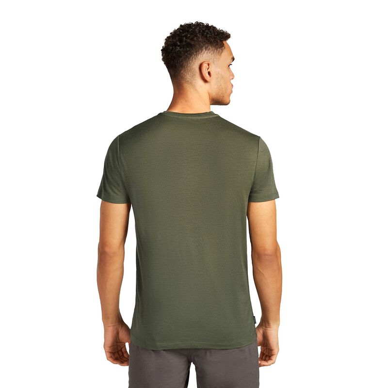 Icebreaker M Merino 150 Tech Lite SS Tee Adventure Ride image number 1