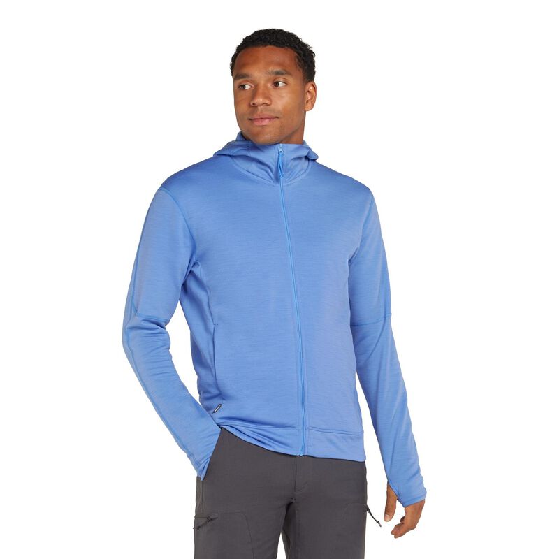 Icebreaker M Merino 360 RealFleece Elemental LS Zip Hood image number 4