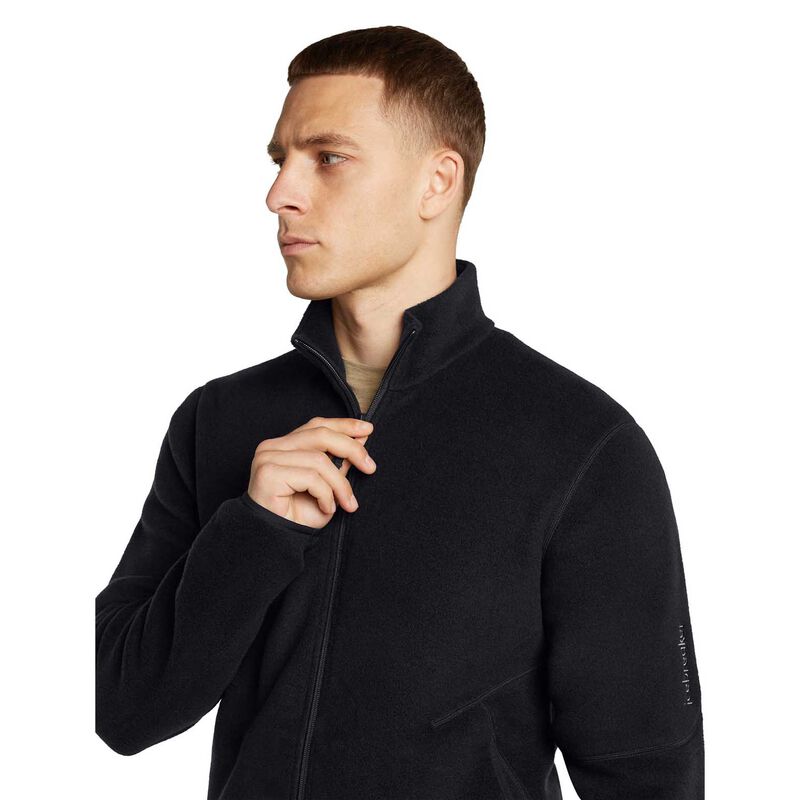 Icebreaker M Merino Blend 800 RealFleece Classic Pile LS Zip image number 2