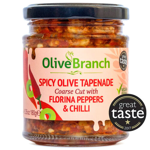 Olive Branch Tapenade Florina Peppers & Chilli 180g