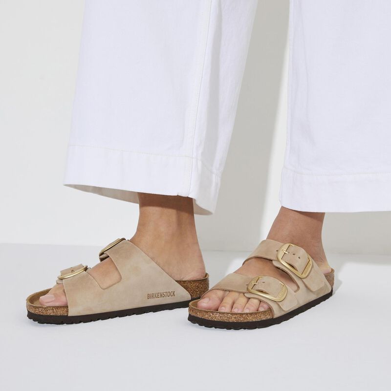 Birkenstock Arizona Big Buckle Nubuck Regular image number 3