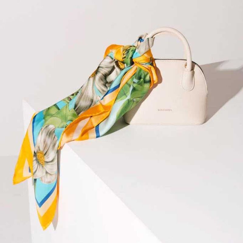 Artifact x Kelly Thompson Glade Square Silk Scarf image number 2