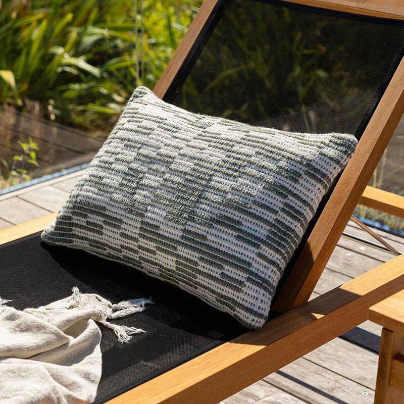 Baya Scout Cushion With Polyester Inner - Eucalyptus 40X60cm image number 1