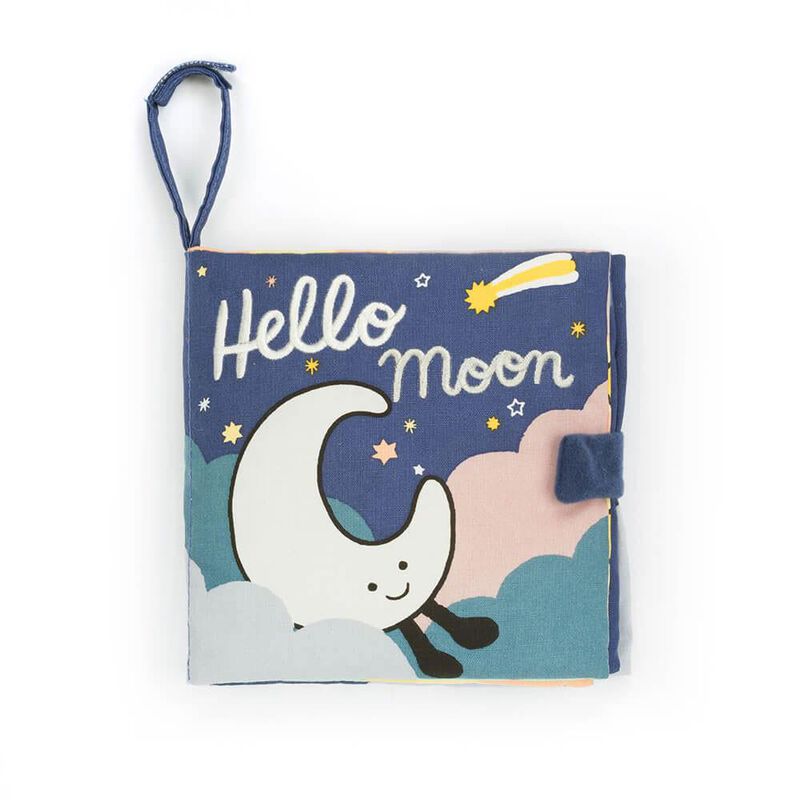 Jellycat Hello Moon Fabric Book image number 0