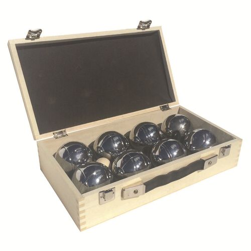 Easy Days Boules in Your Court Wooden Box