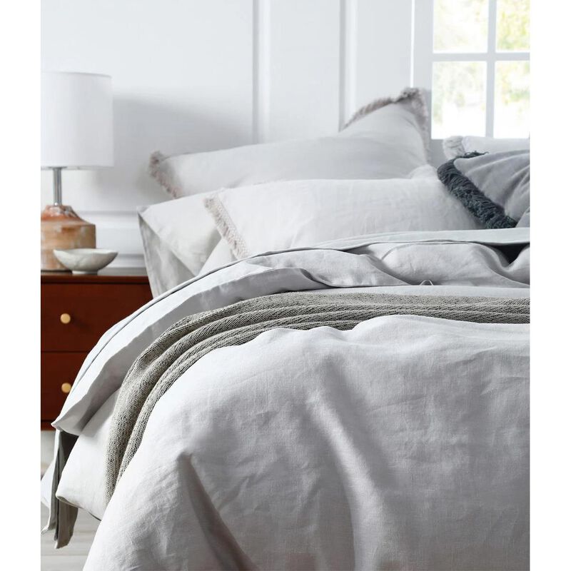 MM Linen Laundered Linen Duvet Set image number 5