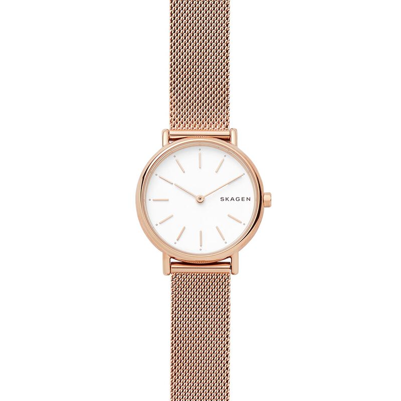 Skagen Signatur Rose Gold-Tone Analogue Watch SKW2694 image number 0