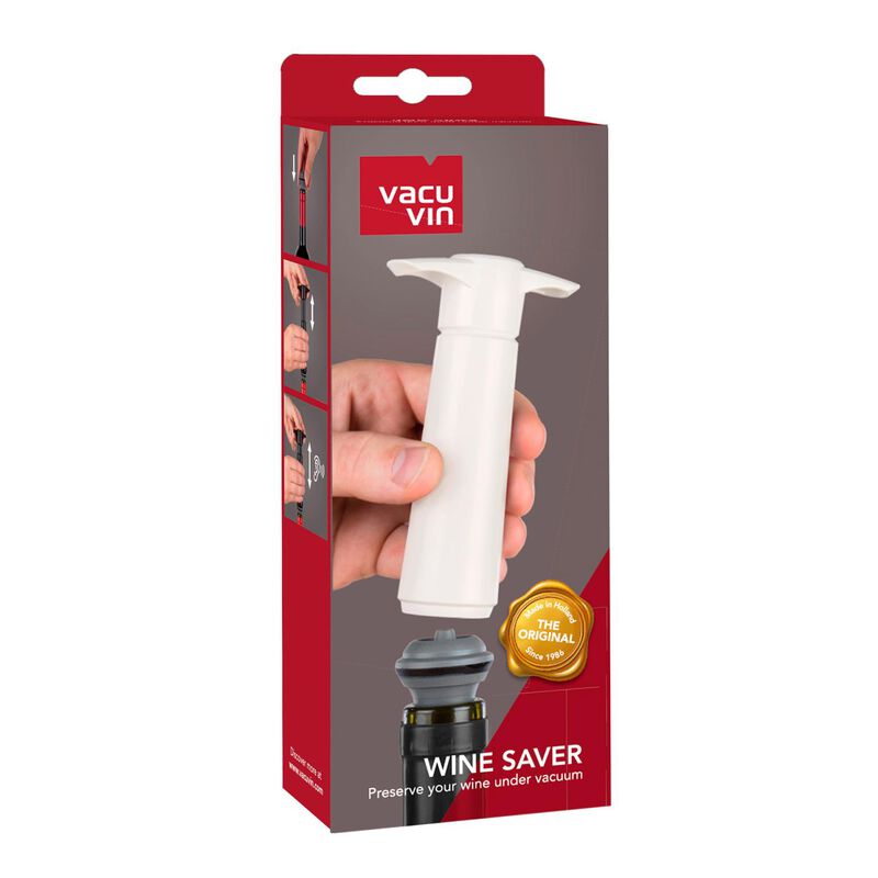 Vacu Vin Wine Saver Pump & 2 Stoppers image number 2