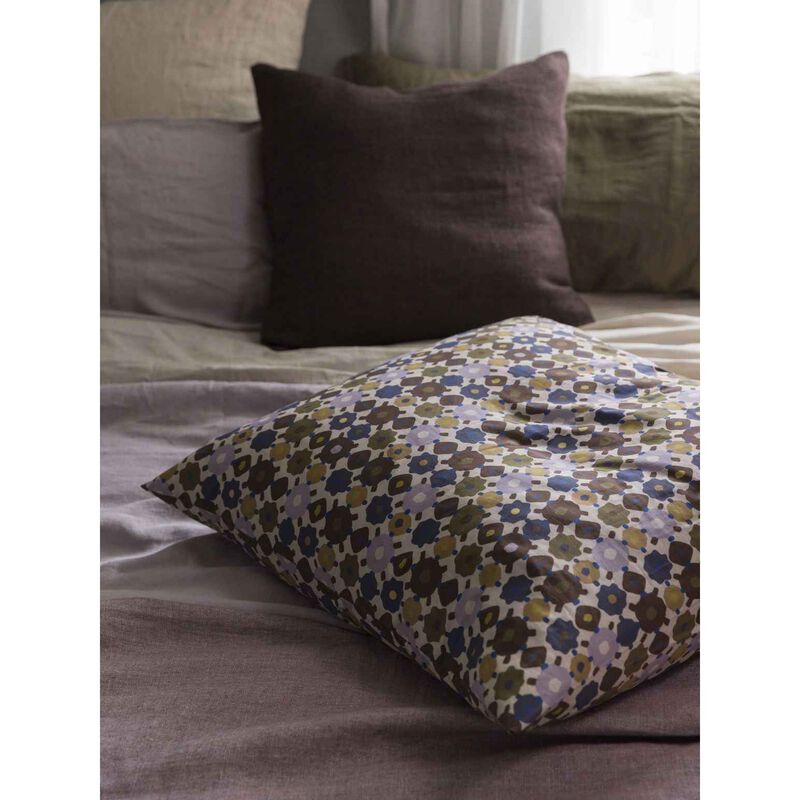 Città Lisbon Euro Pillowcase Pansy/Multi 65x65cm image number 1