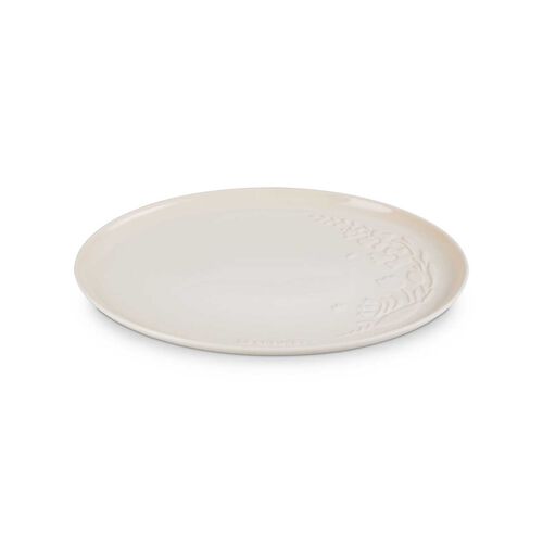 Le Creuset Jardin Oval Serv Plate 36cm - Meringue