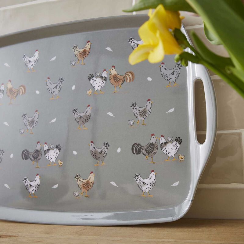 Cooksmart Hen House Lane Large Tray image number 1
