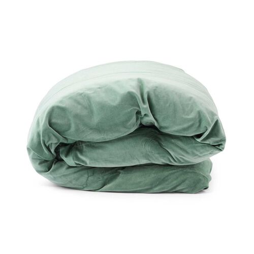 Kip&Co Pistachio Velvet Quilt Cover