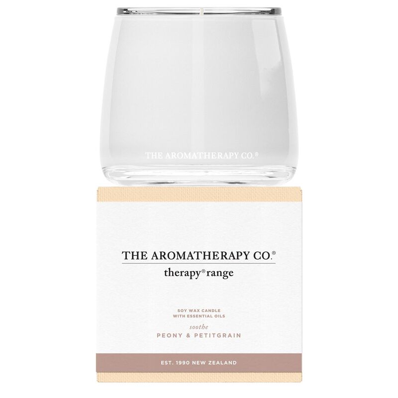 Therapy® Candle Soothe 260g - Peony & Petitgrain image number 1