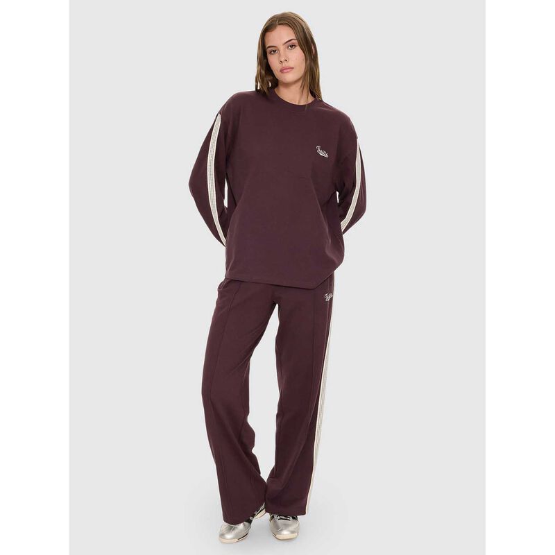 Thrills Off Track Long Sleeve Oversized Tee image number 3